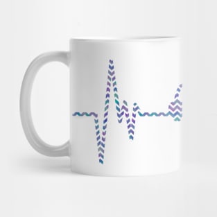 Dispatcher Heartbeat Chevron Mug